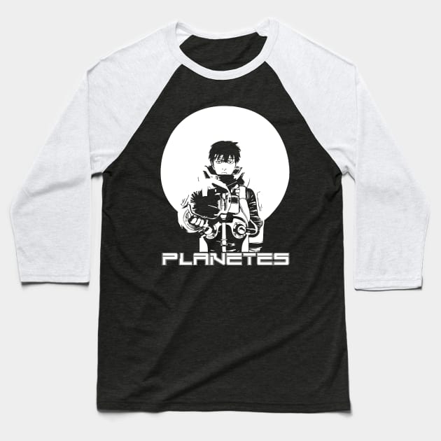 Planetes Anime & Manga Baseball T-Shirt by SaverioOste